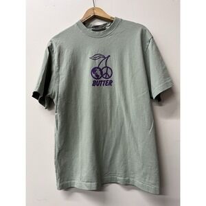 Butter Goods Skateboarding T Shirt Peace Cherries Size Medium